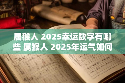 属猴人 2025幸运数字有哪些 属猴人 2025年运气如何 属猴人 2025幸运数字有哪些 属猴人 2025年运气如何
