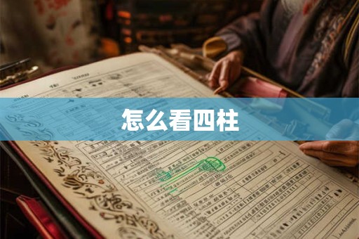 怎么看四柱