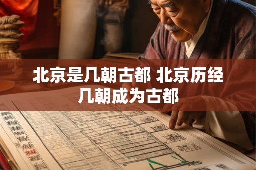 北京是几朝古都 北京历经几朝成为古都