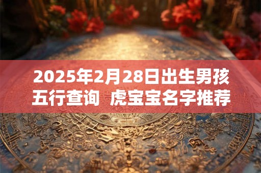 2025年2月28日出生男孩五行查询  虎宝宝名字推荐