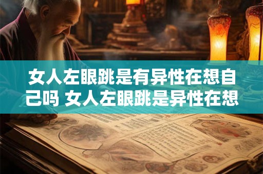 女人左眼跳是有异性在想自己吗 女人左眼跳是异性在想我