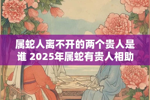 属蛇人离不开的两个贵人是谁 2025年属蛇有贵人相助吗 属蛇人离不开的两个贵人是谁 2025年属蛇有贵人相助吗