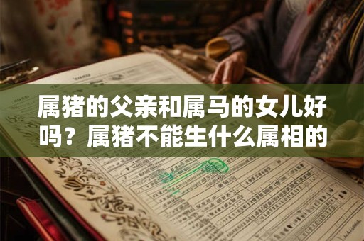 属猪的父亲和属马的女儿好吗？属猪不能生什么属相的孩子？