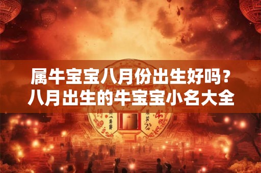 属牛宝宝八月份出生好吗？八月出生的牛宝宝小名大全