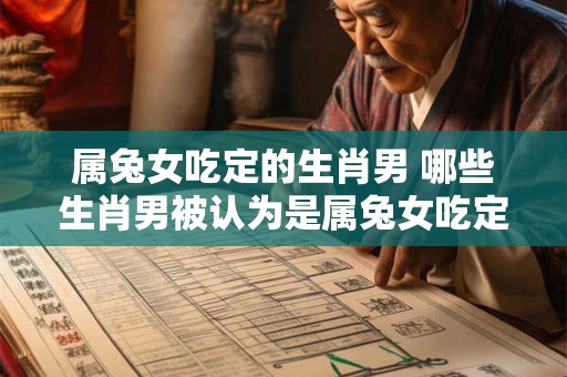 属兔女吃定的生肖男 哪些生肖男被认为是属兔女吃定的对象