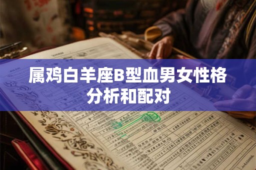 属鸡白羊座B型血男女性格分析和配对