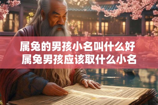 属兔的男孩小名叫什么好 属兔男孩应该取什么小名 属兔的男孩小名叫什么好 属兔男孩应该取什么小名