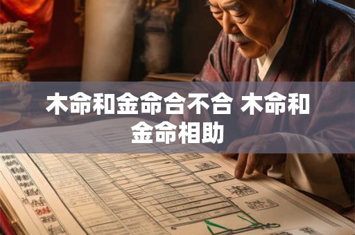 木命和金命合不合 木命和金命相助 木命和金命合不合 木命和金命相助