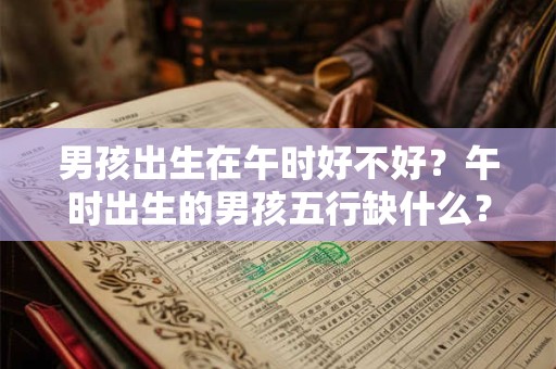 男孩出生在午时好不好?午时出生的男孩五行缺什么? 男孩出生在午时好不好?午时出生的男孩五行缺什么?