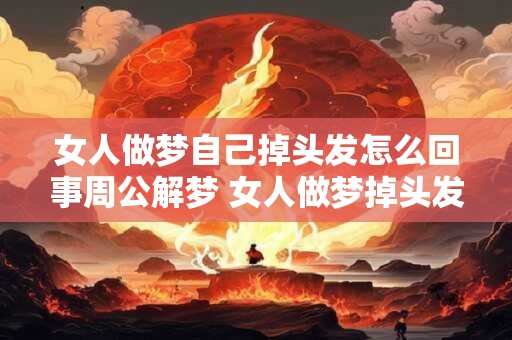 女人做梦自己掉头发怎么回事周公解梦 女人做梦掉头发怎么回事周公解梦