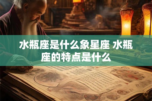 水瓶座是什么象星座 水瓶座的特点是什么