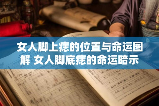 女人脚上痣的位置与命运图解 女人脚底痣的命运暗示