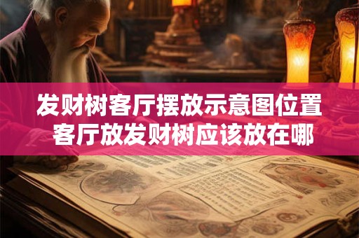 发财树客厅摆放示意图位置 客厅放发财树应该放在哪里