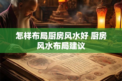 怎样布局厨房风水好 厨房风水布局建议