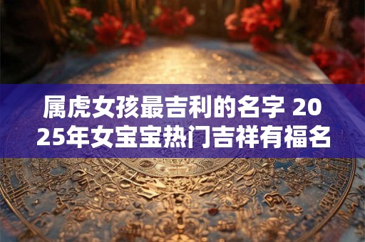 属虎女孩最吉利的名字 2025年女宝宝热门吉祥有福名