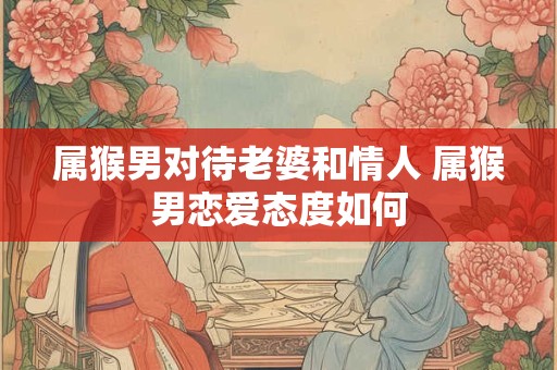 属猴男对待老婆和情人 属猴男恋爱态度如何