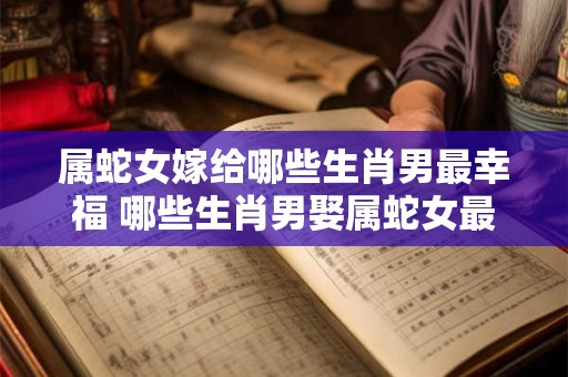 属蛇女嫁给哪些生肖男最幸福 哪些生肖男娶属蛇女最能幸福