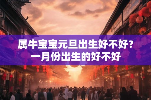 属牛宝宝元旦出生好不好？一月份出生的好不好