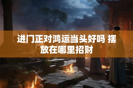 进门正对鸿运当头好吗 摆放在哪里招财