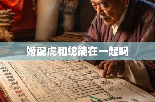 婚配虎和蛇能在一起吗