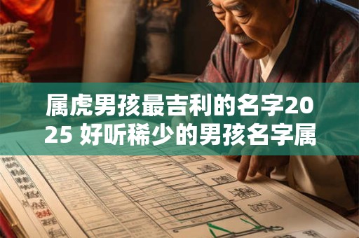 属虎男孩最吉利的名字2025 好听稀少的男孩名字属虎