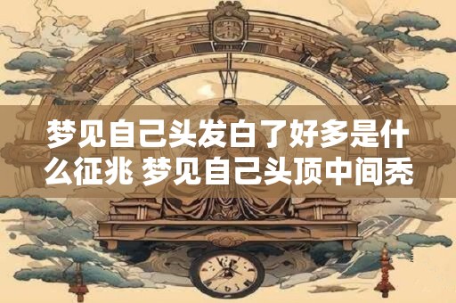 梦见自己头发白了好多是什么征兆 梦见自己头顶中间秃了一块