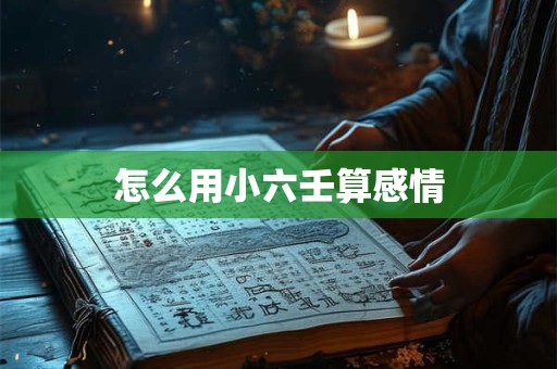 怎么用小六壬算感情