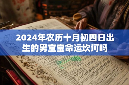 2024年农历十月初四日出生的男宝宝命运坎坷吗