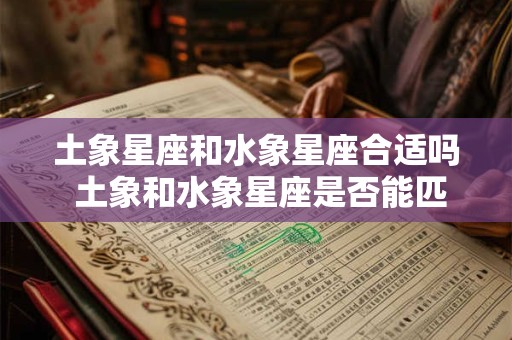 土象星座和水象星座合适吗 土象和水象星座是否能匹配
