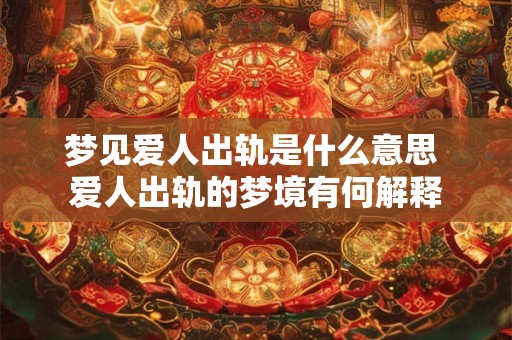 梦见爱人出轨是什么意思 爱人出轨的梦境有何解释