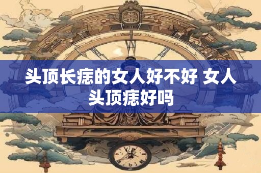 头顶长痣的女人好不好 女人头顶痣好吗