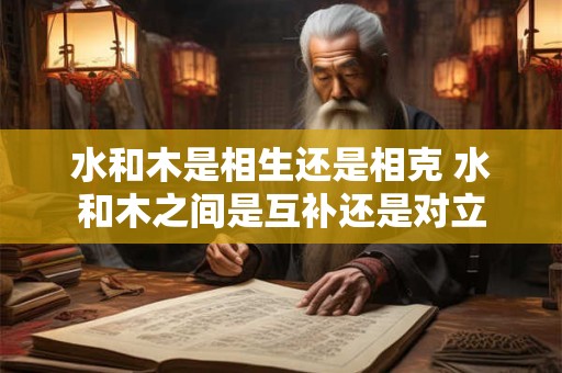 水和木是相生还是相克 水和木之间是互补还是对立