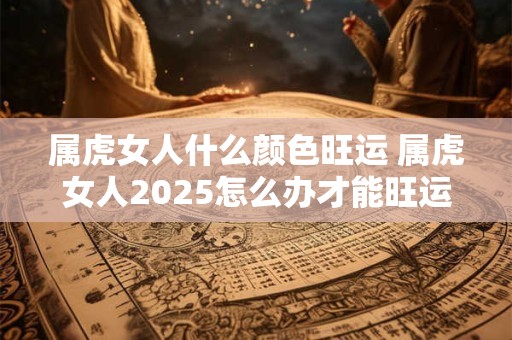 属虎女人什么颜色旺运 属虎女人2025怎么办才能旺运