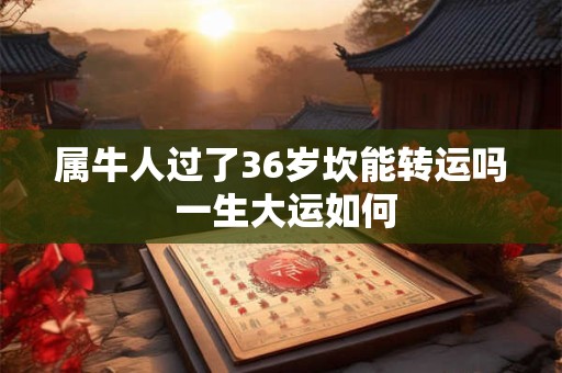 属牛人过了36岁坎能转运吗 一生大运如何