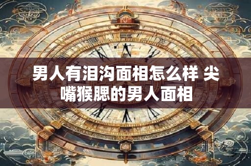 男人有泪沟面相怎么样 尖嘴猴腮的男人面相