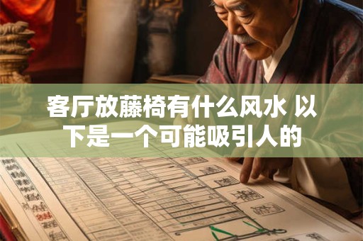 客厅放藤椅有什么风水 以下是一个可能吸引人的