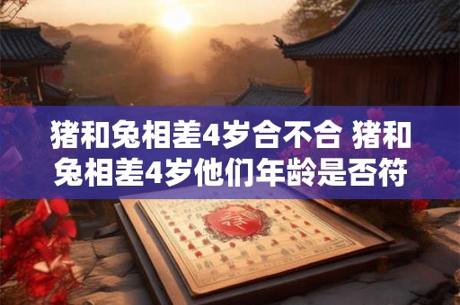 猪和兔相差4岁合不合 猪和兔相差4岁他们年龄是否符合生肖属相规律