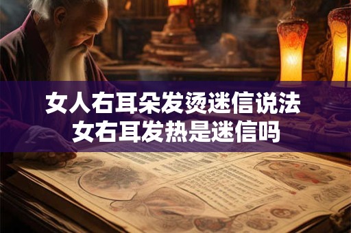 女人右耳朵发烫迷信说法 女右耳发热是迷信吗