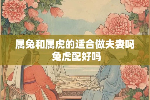 属兔和属虎的适合做夫妻吗 兔虎配好吗