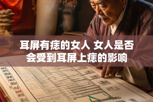 耳屏有痣的女人 女人是否会受到耳屏上痣的影响