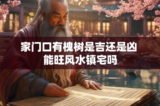 家门口有槐树是吉还是凶 能旺风水镇宅吗