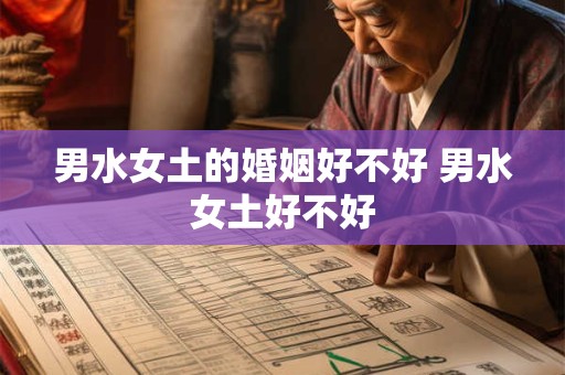 男水女土的婚姻好不好 男水女土好不好 男水女土的婚姻好不好 男水女土好不好