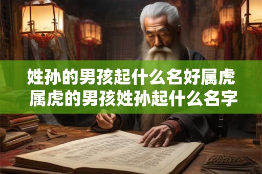 姓孙的男孩起什么名好属虎 属虎的男孩姓孙起什么名字好