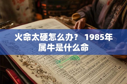 火命太硬怎么办？ 1985年属牛是什么命