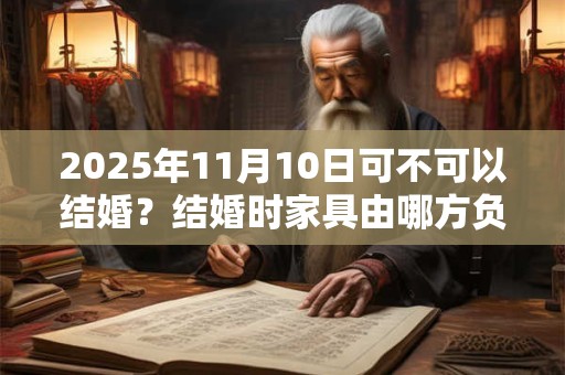 2025年11月10日可不可以结婚？结婚时家具由哪方负责？