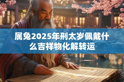 属兔2025年刑太岁佩戴什么吉祥物化解转运 属兔2025年刑太岁佩戴什么吉祥物化解转运