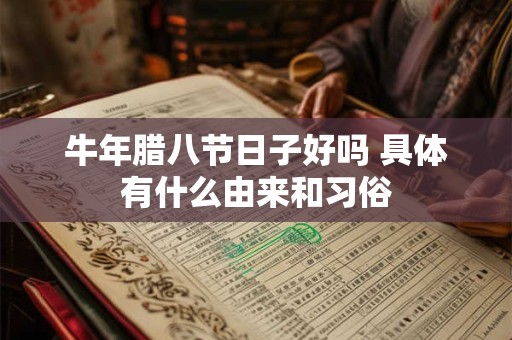 牛年腊八节日子好吗 具体有什么由来和习俗