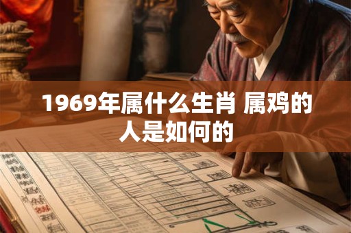 1969年属什么生肖 属鸡的人是如何的