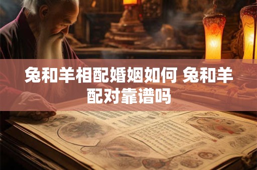 兔和羊相配婚姻如何 兔和羊配对靠谱吗 兔和羊相配婚姻如何 兔和羊配对靠谱吗