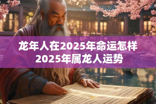 龙年人在2026年命运怎样 2026年属龙人运势